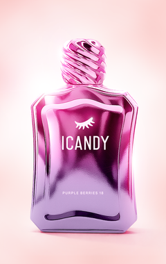 ICANDY Purple Berries 18 Eau de Parfum 100ml bottle, fruity fragrance made in Dubai