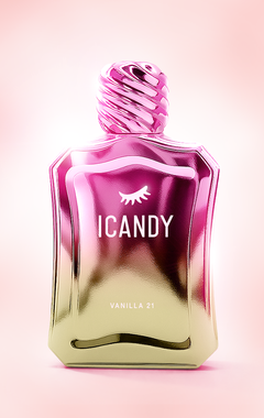 ICANDY Vanilla Milkshake 21 Eau de Parfum 100ml bottle, sweet gourmand fragrance made in Dubai